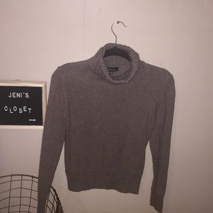 Knitted turtleneck sweater